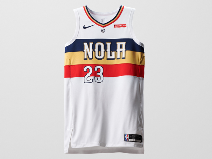 Inspired by Mardi Gras, the New Orleans Pelicans