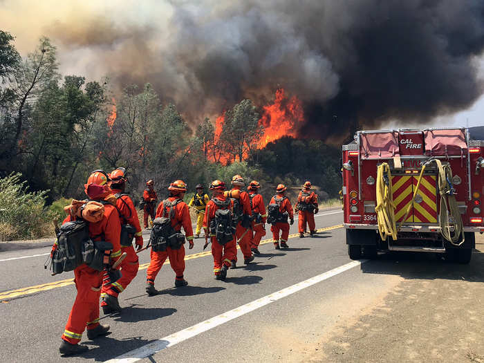 The cost to fight the Holiday Fire was estimated at $1.5 million.