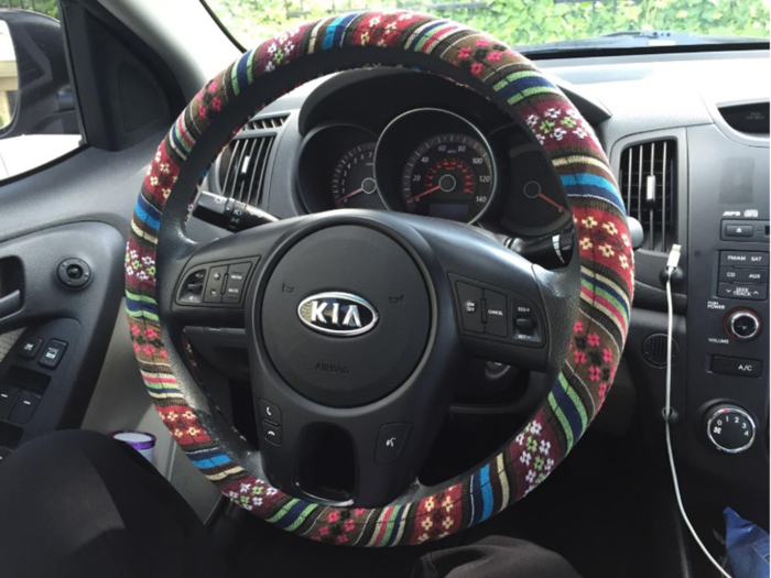 The best colorful steering wheel cover