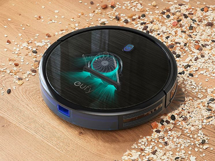 A Eufy robot vacuum