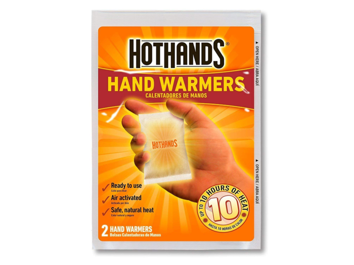 Hand and toe warmers to keep your extremities intact