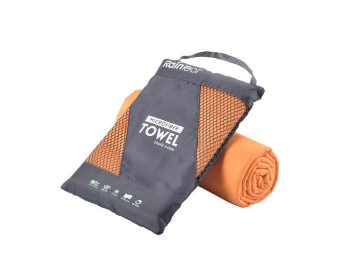 A fast-drying, super-absorbent towel to stay dry regardless of the weather