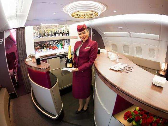 International first class makes it look like you