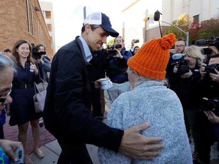 Texas Democratic Senate candidate Beto O