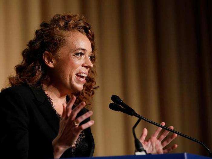 Comedian Michelle Wolf performs at the White House Correspondents