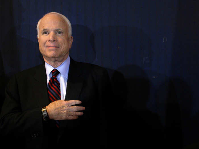 Fox Business apologized to the family of late Sen. John McCain after a contributor made derogatory comments about his time as a prisoner of war in Vietnam.