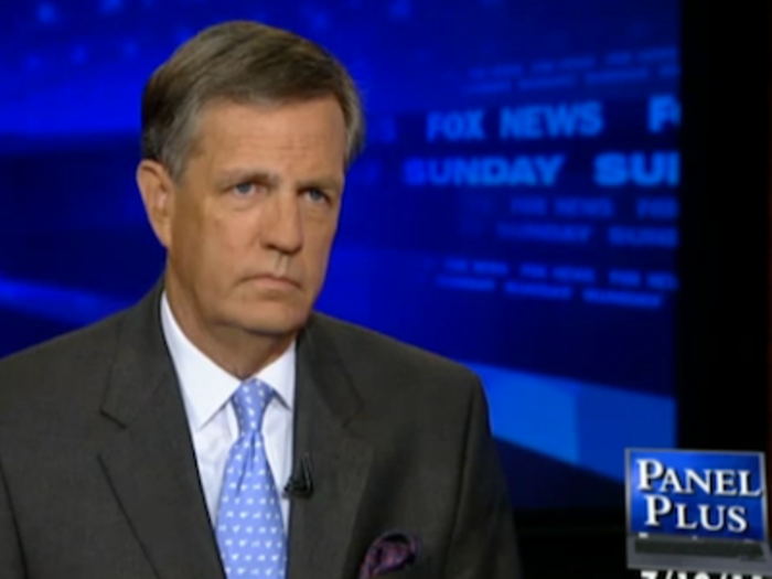 Fox host Brit Hume apologized for tweeting that "Democrats sure don
