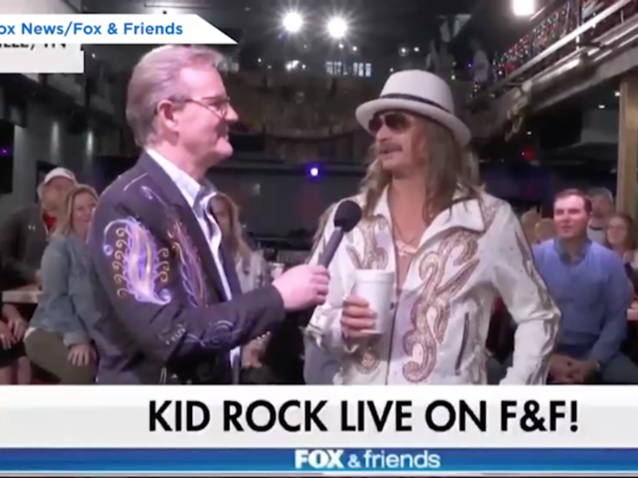 Fox apologized for musician Kid Rock calling Joy Behar "that bitch" during a segment aired on "Fox and Friends."
