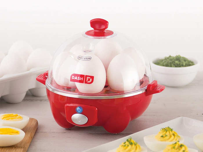 A rapid egg cooker