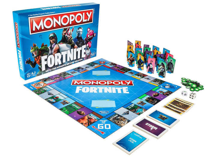 A Monopoly game for Fornite players