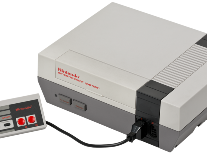 2. Nintendo Entertainment System (first released in Japan as the Famicom in 1983, released in 1985 in North America as the NES)