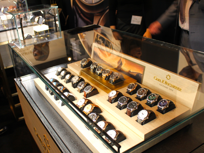 In addition, independent brands like Romain Gauthier, mid-market brands like Grand Seiko, and groups such as LVMS, Richemont, and Swatch were all represented at the show.