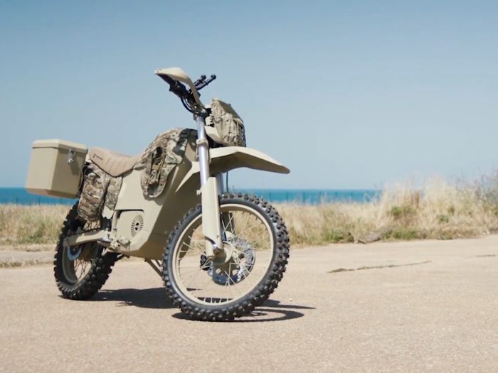 10. This new "silent" electric bike, designed for the Russian special services and is perfect for search operations and raids, Kalashnikov says. It