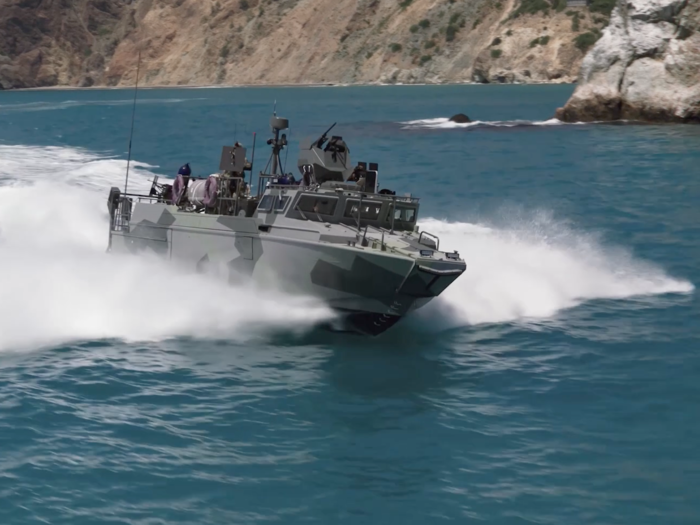 2. This armor-plated assault-boat for Russia