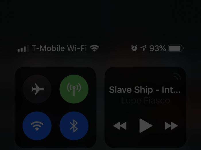 The brightness settings in your Control Center still work, so you can make the screen a little brighter or even dimmer.