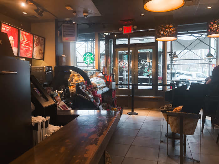 Visiting the Starbucks store in the Financial District was a completely different experience from visiting the Roastery.