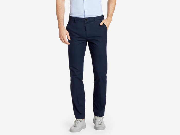 A deceivingly comfortable pair of chinos