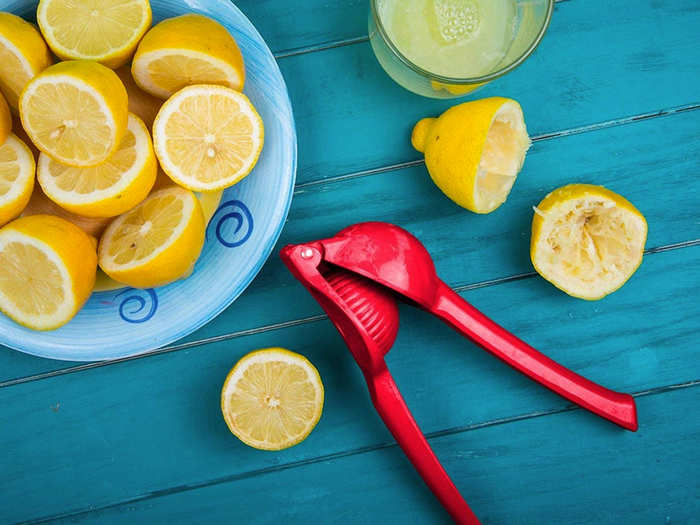 A small, but very useful citrus press