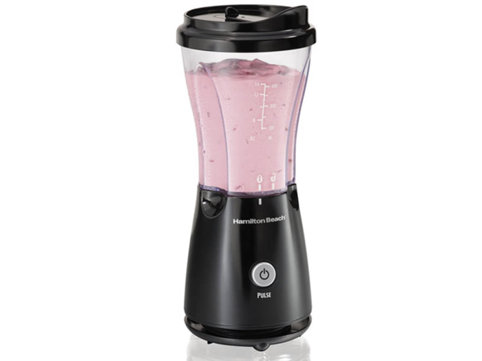 A blender that lets you blend and drink from the same cup.