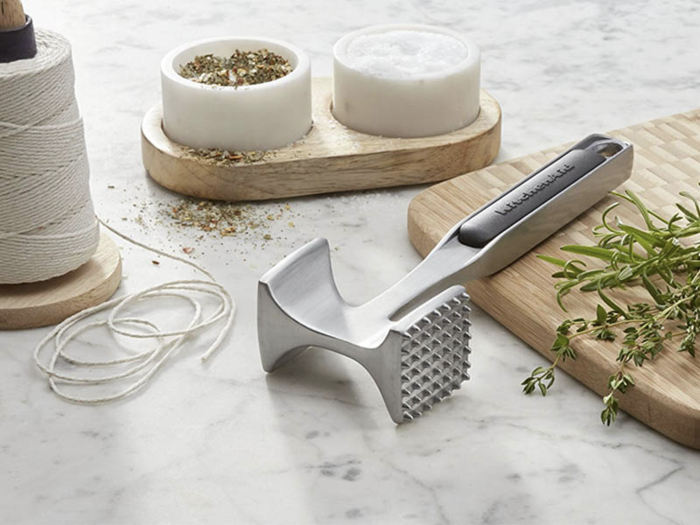 A tenderizer that helps you cook meat faster and more evenly.