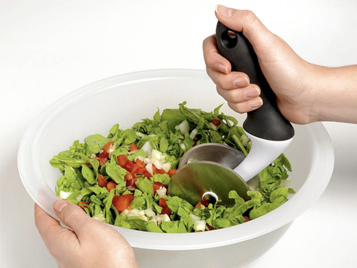 A salad chopper to make salads that rival your favorite lunch spot