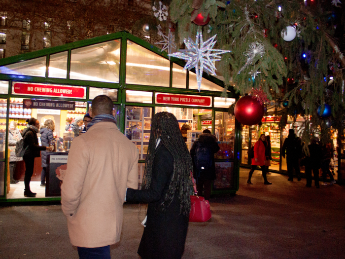 I wandered back outside to browse some more of the shops.