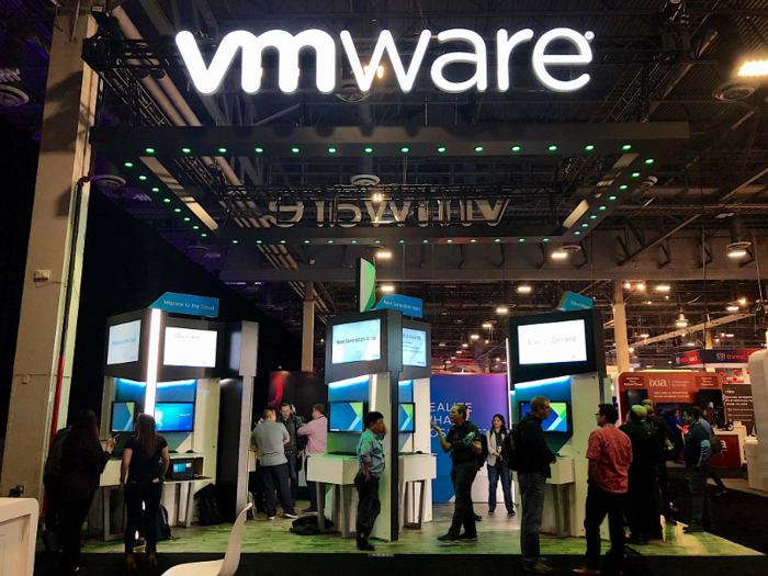 7. VMware — Computer software company based in Palo Alto, California