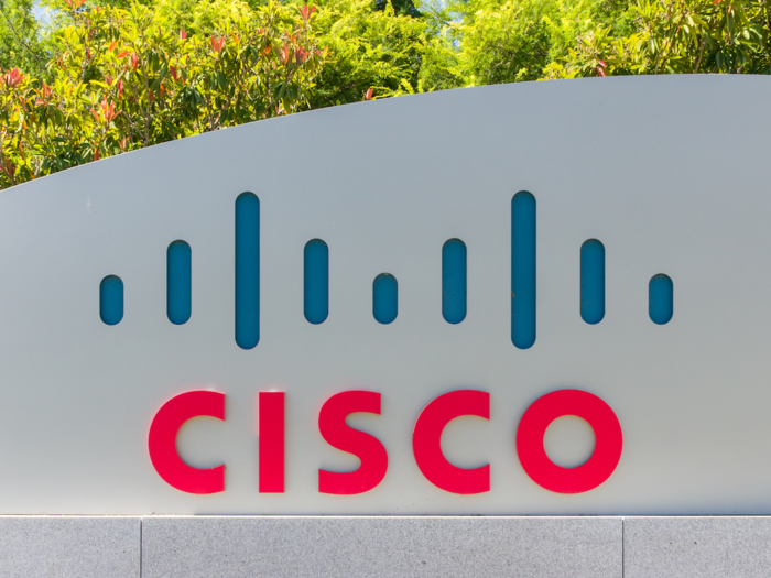 10. Cisco Systems — Networking hardware company based in San Jose, California