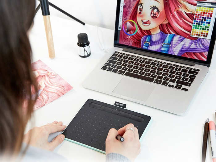 A professional drawing tablet