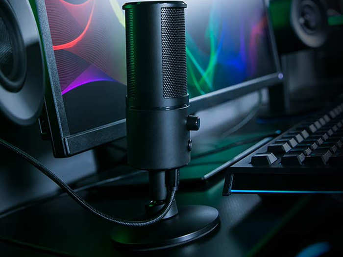 A USB microphone