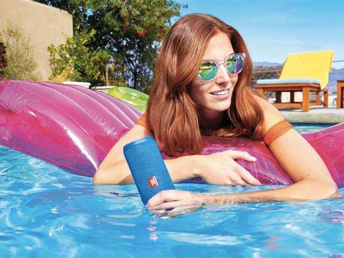 A waterproof Bluetooth speaker