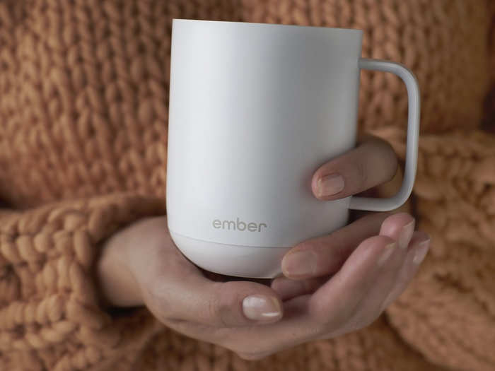 A temperature-controlled mug