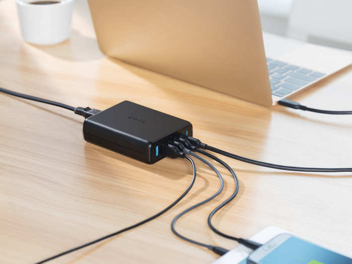 A multi-port charging hub