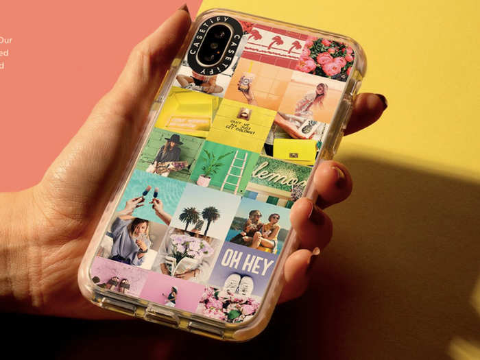 A custom-designed iPhone case