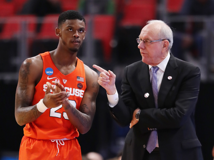 ▼ Syracuse Orange — Dropped out of the AP Top 25 Poll