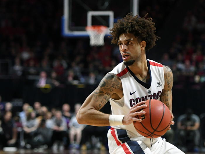 ▼ No. 8 Gonzaga Bulldogs — Down 4 spots in the AP Top 25 Poll