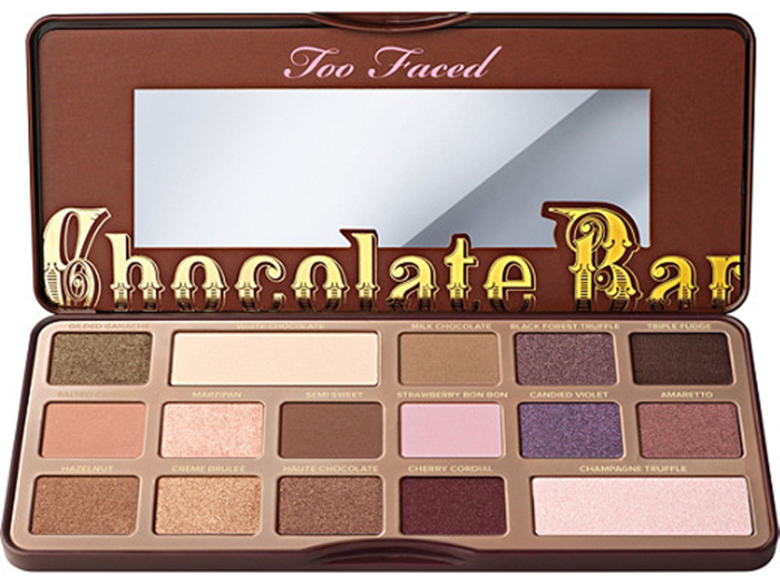 A chocolaty eyeshadow palette