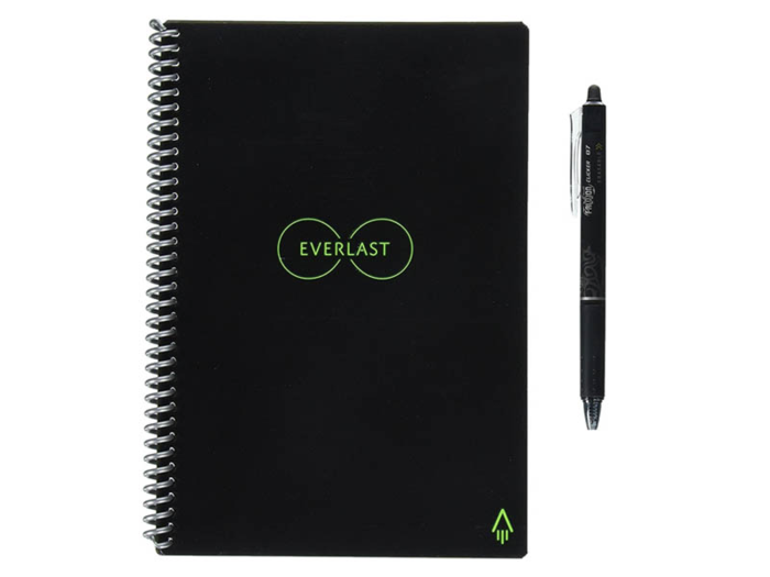 A reusable smart notebook