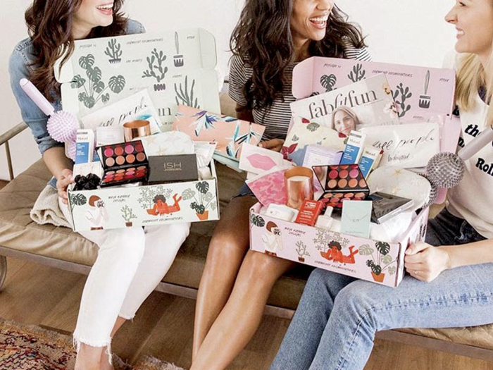 A beauty subscription box with full-sized products, not tiny samples