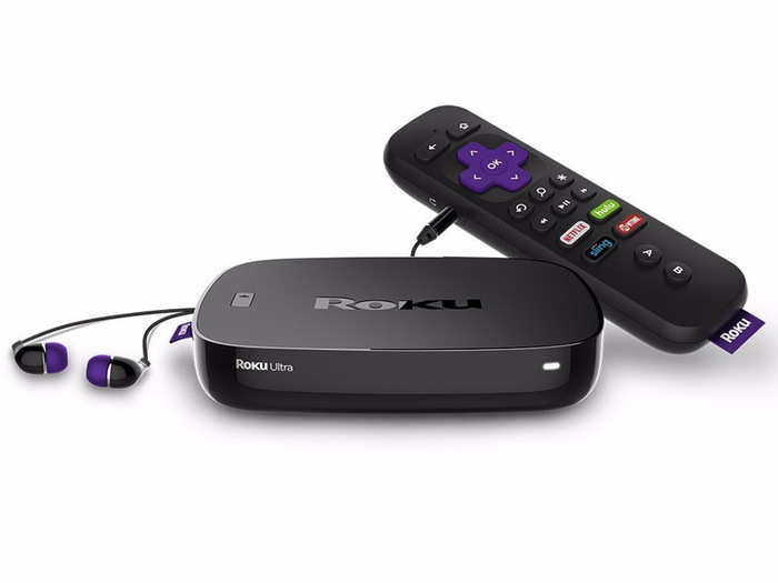 A streaming TV player