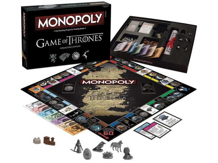 A TV-themed game of Monopoly