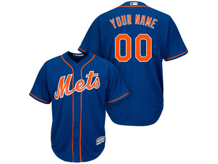 A personalized sports jersey