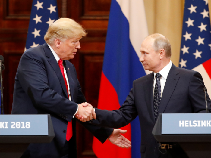 Trump stunned observers when he sided with Putin over the US intelligence community during their high stakes Helsinki summit.