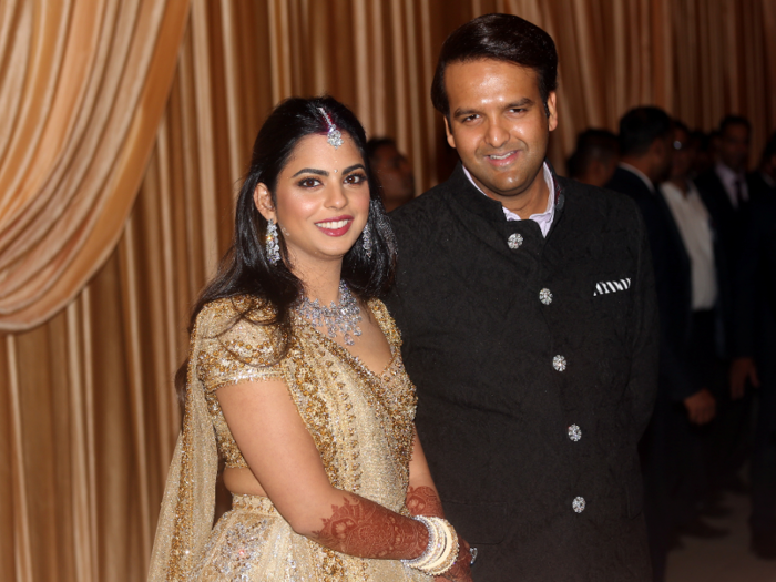 Isha married Anand Piramal, 33, heir to a real estate and pharmaceutical business, in December 2018, following several lavish pre-wedding events.