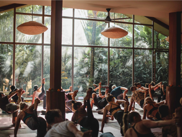 Everyone else went off to Yoga Barn, a popular retreat center in Ubud that offers comfortable, accessible classes ranging from every kind of yoga discipline to sound healing. I hear the sound healing classes are "life-changing," but I cannot confirm.