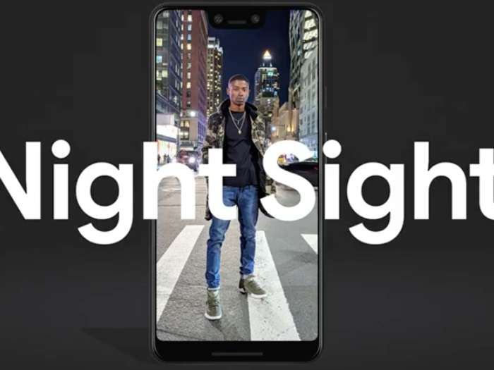 Google put rival smartphone makers to shame with an incredible Pixel 3 feature called "Night Sight." It automatically lights up dark settings in a very natural way, negating any need for flash photography.