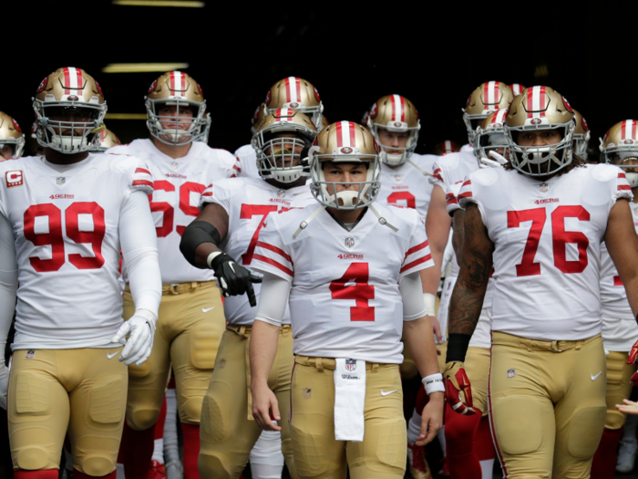 28. San Francisco 49ers