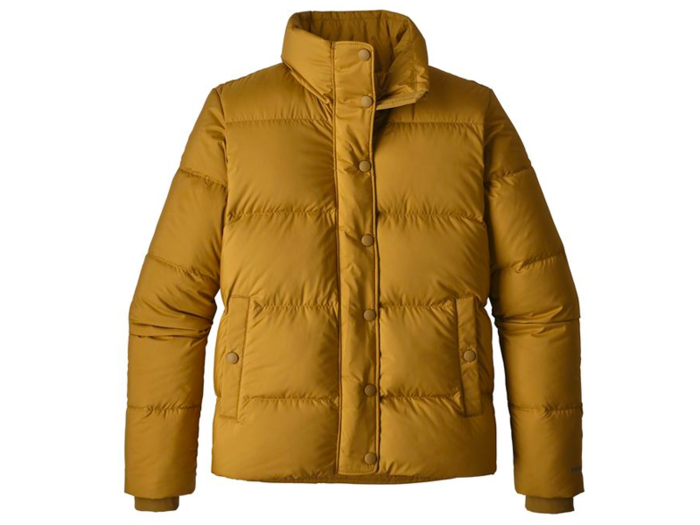 A soft and light puffy jacket