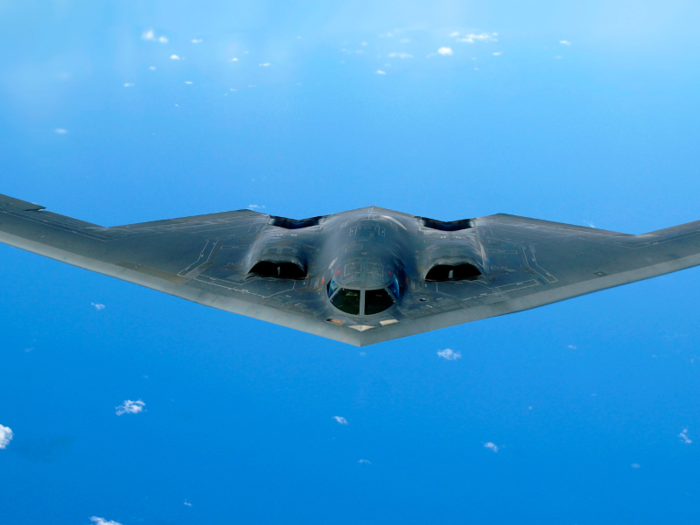 The Northrop Grumman B-2 bomber