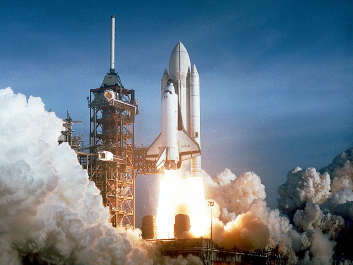 Space shuttle Columbia, the world